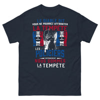 Thumbnail for T-shirt Policier bleu marine - Tempête et justice