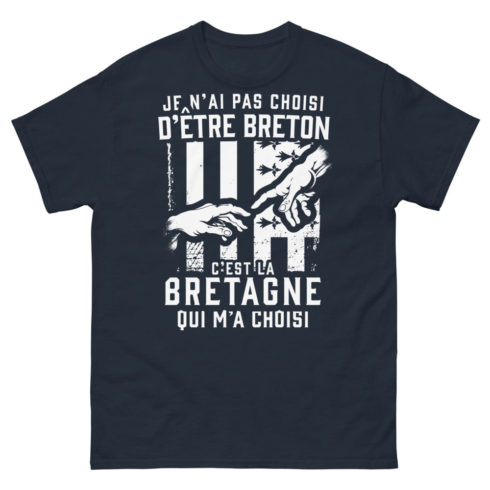 T-shirt Breton marine - fierté bretonne au quotidien