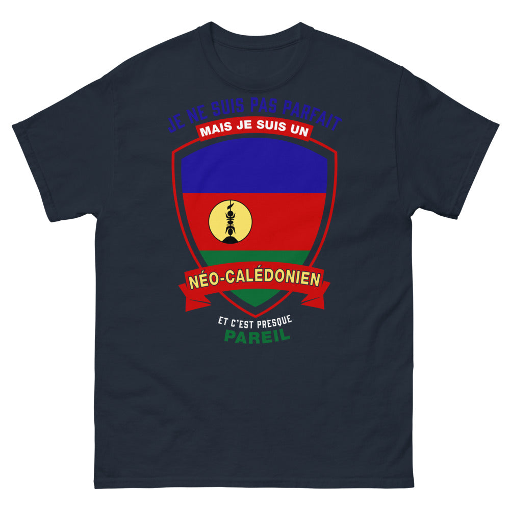 T-shirt néo-calédonien marine - Je ne suis pas parfait