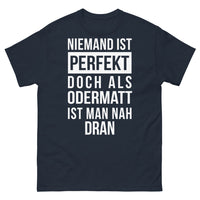 Thumbnail for T-shirt Odermatt marine - Niemand ist perfekt