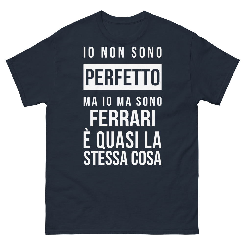 T-Shirt Ferrari Italia marina - Quasi perfetto