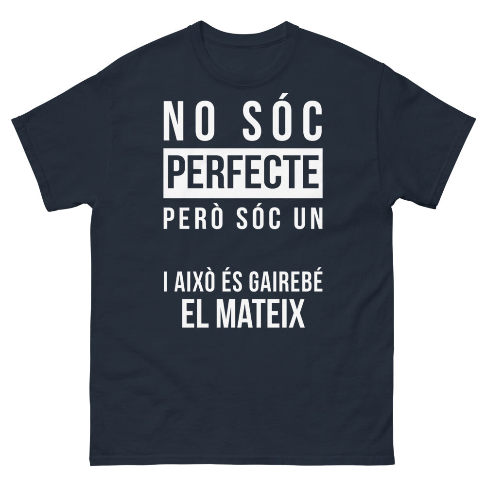 T-shirt Catalogne bleu marine - pero soy un catalán