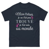 Thumbnail for T-shirt Chic maman marine - trésor sous le nez
