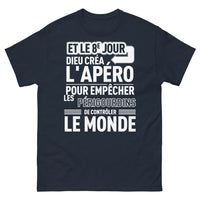 Thumbnail for T-shirt périgourdin marine - Apéro empêcheur de monde