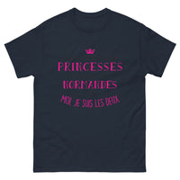 Thumbnail for T-shirt Normandes rêveuses marine - princesse et normande