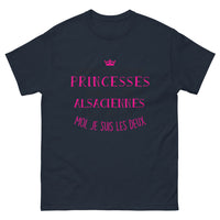 Thumbnail for T-shirt Filles alsaciennes et princesses marine - esprit Alsace