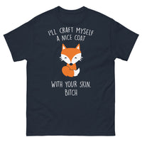 Thumbnail for T-shirt humour noir noir dos - texte provocateur
