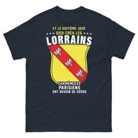Thumbnail for T-shirt Lorraine marine face - Héros du Huitième Jour