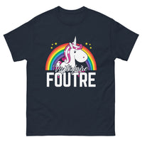 Thumbnail for T-shirt Francophones audacieux marine - Va Te Faire Foutre