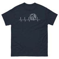 Thumbnail for T-shirt tchécoslovaque lion bleu marine - cœur battant du lion