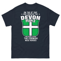 Thumbnail for T-shirt Devon bleu marine - humour Devon-Cornwall