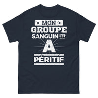 Thumbnail for T-shirt apéro marine - Mon groupe sanguin est apéritif