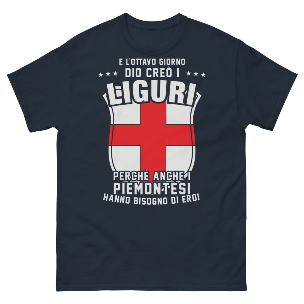 T-shirt Liguri marine - Gli eroi anche per i piemontesi