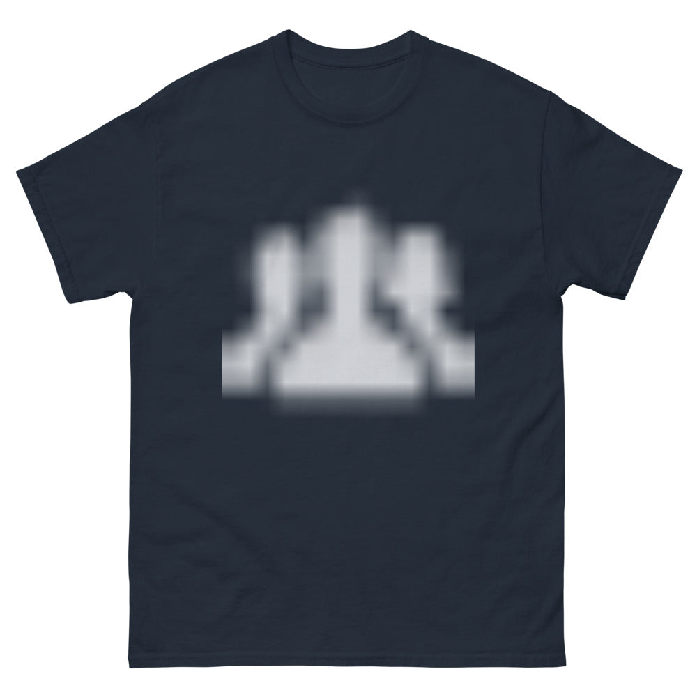 T-shirt We Are One marine face - unité et solidarité
