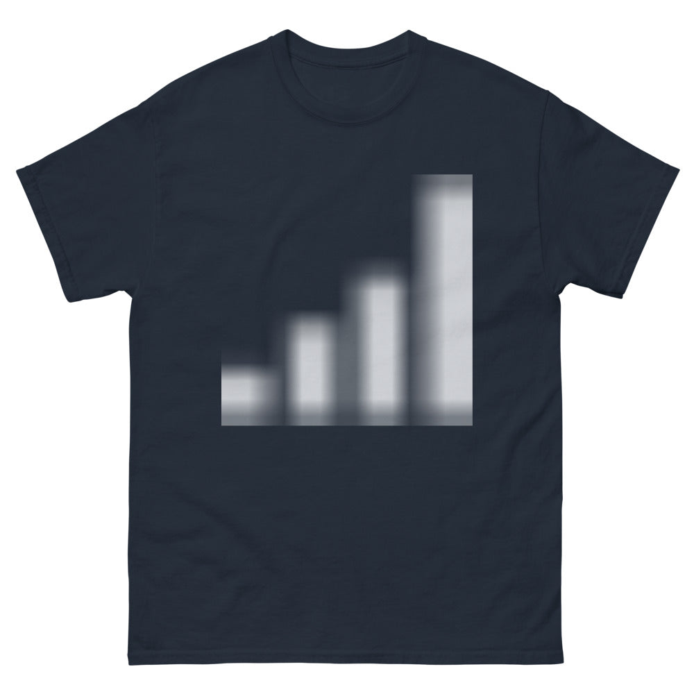 T-shirt Youpi sombre bleu marine - clin d'oeil obscur