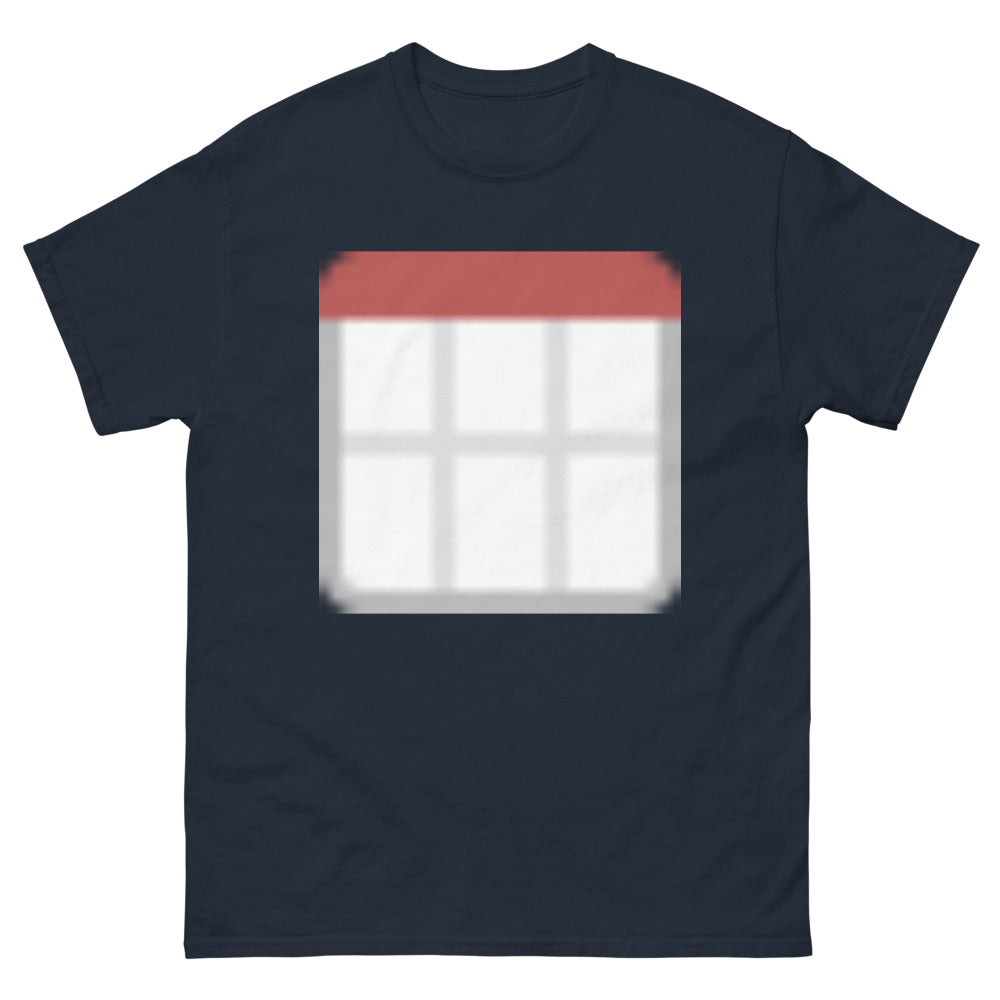 T-shirt Bretagne marine - calendrier 2023 style sombre