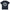 T-shirt Dark City marine - horloge urbaine minimaliste