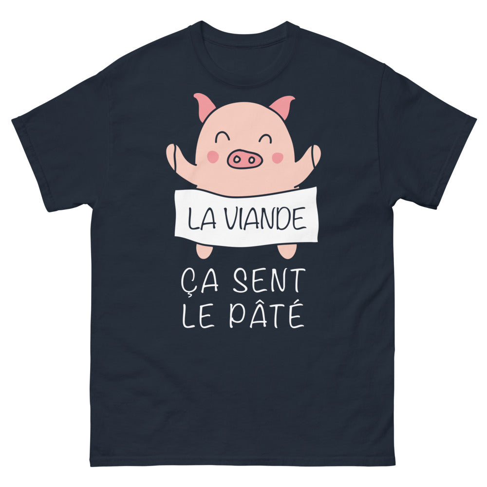 T-shirt terroir marine - la viande ça sent le pâté