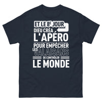 Thumbnail for T-shirt Valaisan marine - apéro et fierté locale