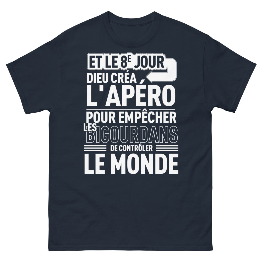 T-shirt Hautes-Pyrénées noir dos - empêche le monde