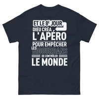 Thumbnail for T-shirt Hautes-Pyrénées noir dos - empêche le monde