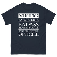 Thumbnail for T-shirt Viking marine - design nordique audacieux