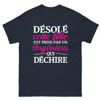 Thumbnail for T-shirt ingénieur marine - ingénieur qui déchire