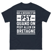 Thumbnail for T-shirt Bretagne marine - balade sur les falaises