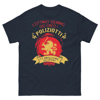 Thumbnail for T-shirt Italie bleu marine - L'ottavo giorno: Dio creò gli poliziotti