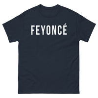 Thumbnail for T-shirt Feyoncé bleu marine - clin d'œil musique et amour
