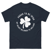 Thumbnail for T-shirt Irlande marine - My Heart Belongs to Ireland
