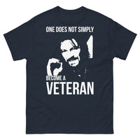 Thumbnail for T-shirt vétéran marine - One Does Not Simply Become a Veteran