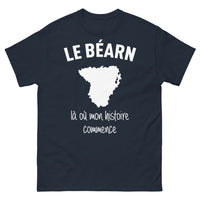 Thumbnail for T-shirt Béarn marine - Là où mon histoire commence