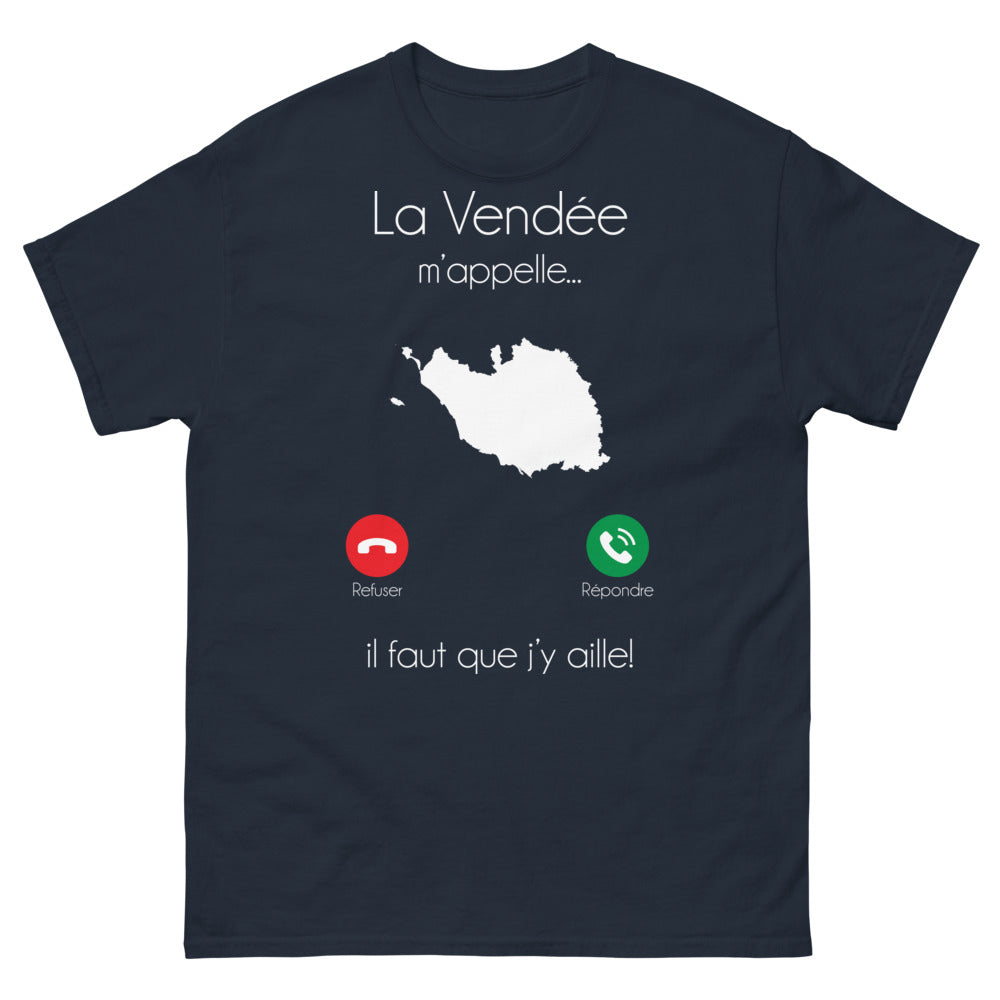 T-shirt Vendée marine - La Vendée m'appelle