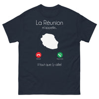 Thumbnail for T-shirt Réunion marine - La Réunion m'appelle