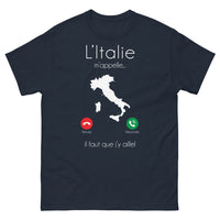 Thumbnail for T-shirt Italie marine - L'Italie m'appelle