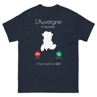 Thumbnail for T-shirt Auvergne bleu marine - L'Auvergne m'appelle