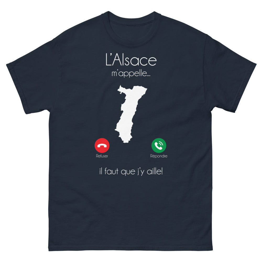 T-shirt Alsace marine - L'Alsace m'appelle