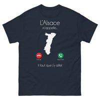Thumbnail for T-shirt Alsace marine - L'Alsace m'appelle