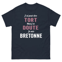 Thumbnail for T-shirt Bretonne marine - J'en doute