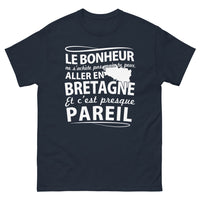 Thumbnail for T-shirt Bretagne marine - Le bonheur ne s'achète pas