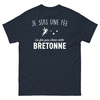 Thumbnail for T-shirt Bretonne marine - fée pas chier