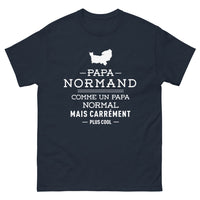 Thumbnail for T-shirt Normand marine - Papa normand carrément plus cool