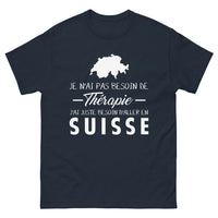 Thumbnail for T-shirt Suisse bleu marine - besoin d'aller en Suisse