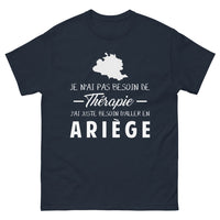 Thumbnail for T-shirt Ariège marine - J'ai juste besoin d'aller en Ariège