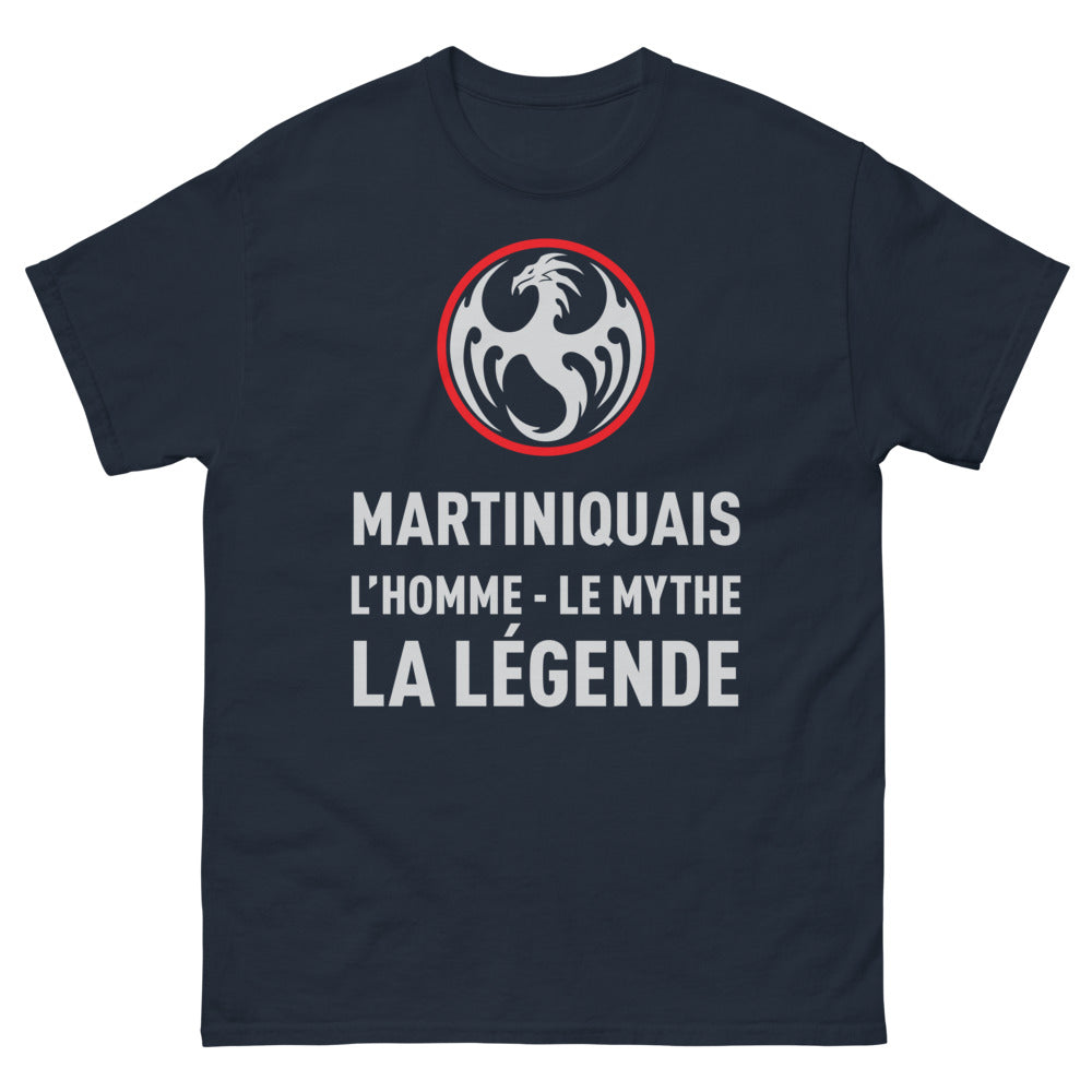 T-shirt Martiniquais marine - La légende