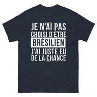 Thumbnail for T-shirt Brésil bleu marine - J'ai eu de la chance
