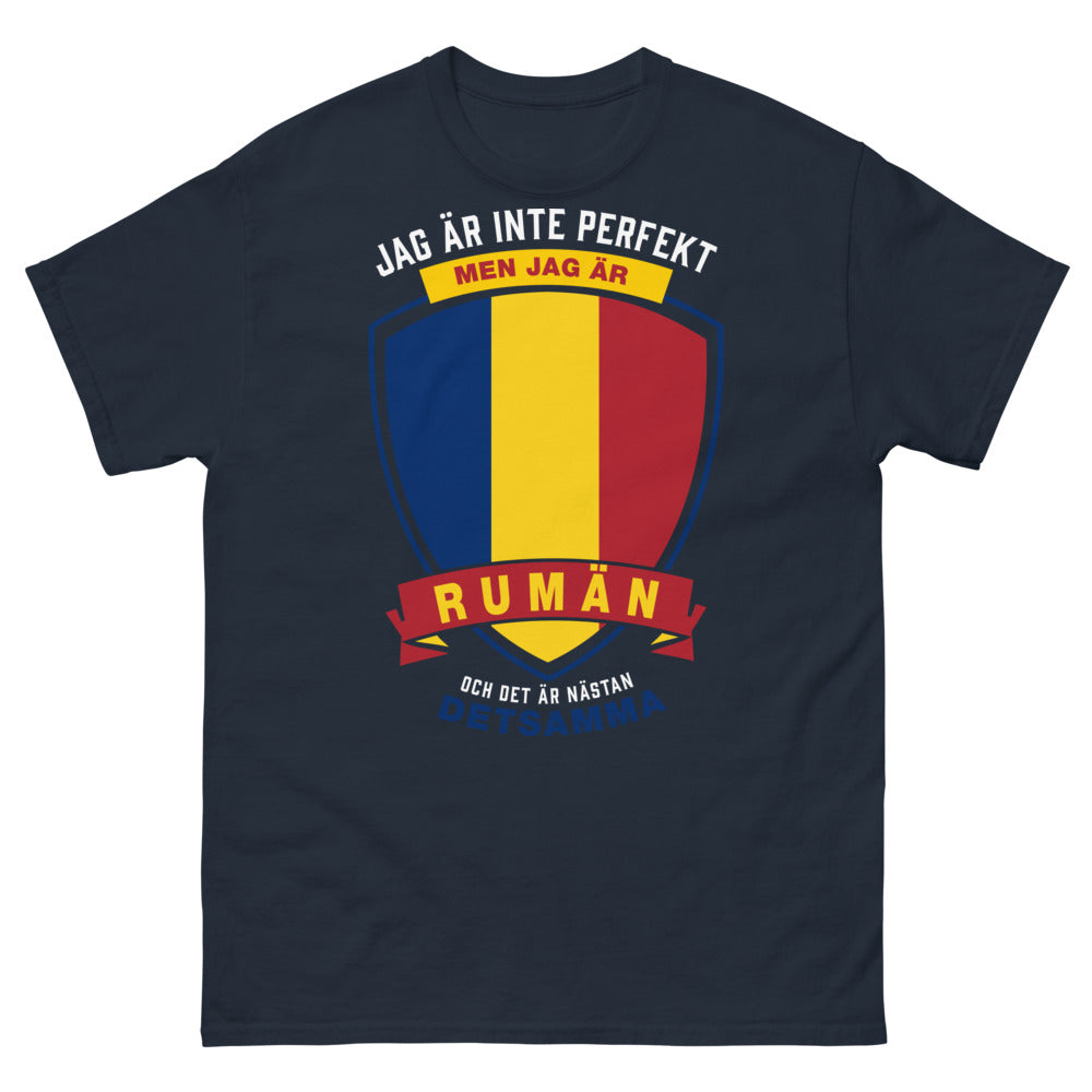 T-shirt Roumain marine - humour roumain