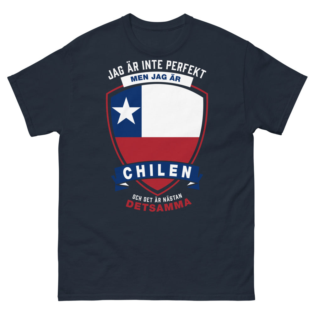 T-shirt chilien marine - fierté et authenticité