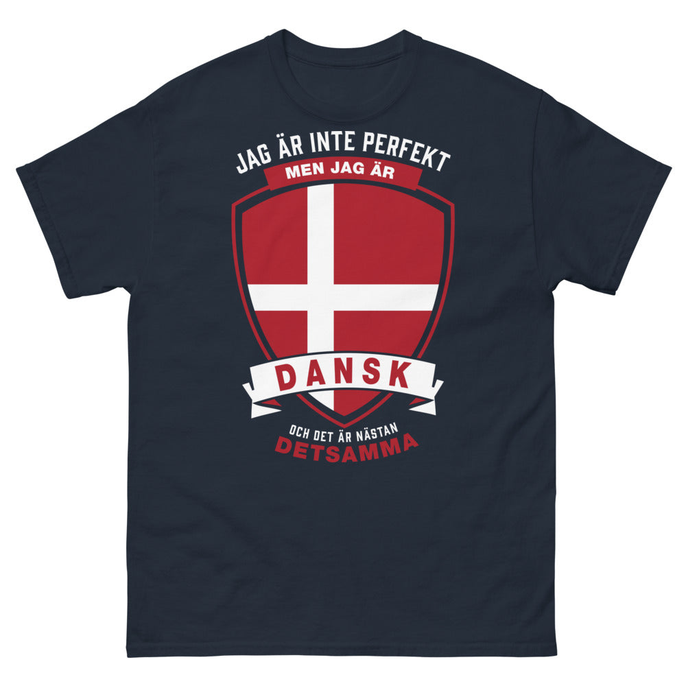 T-shirt Danois marine - humour nordique assumé
